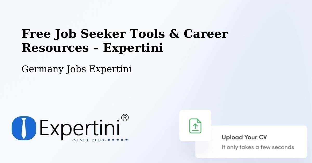 Free Job Seeker Tools & Career Resources – Buch Am Ahorn - Buch Am Ahorn, Germany Jobs Expertini