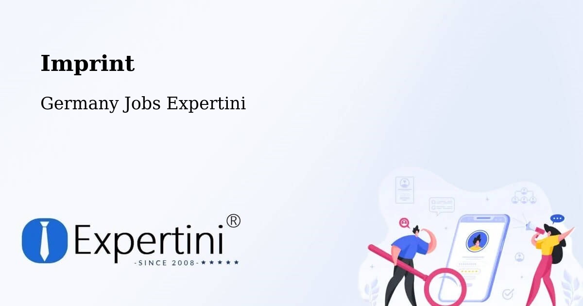 Imprint – Buch Am Ahorn - Germany Jobs Expertini